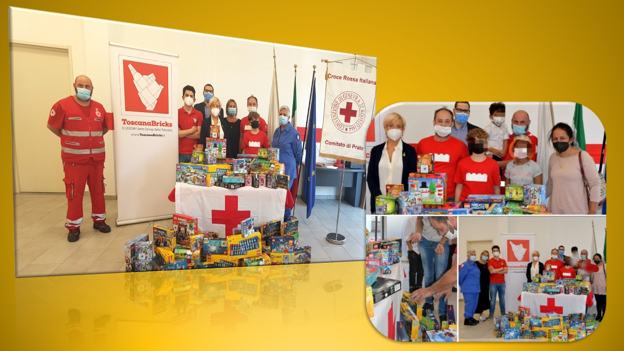 Donazione ToscanaBricks - Il LEGO Users Group della Toscana