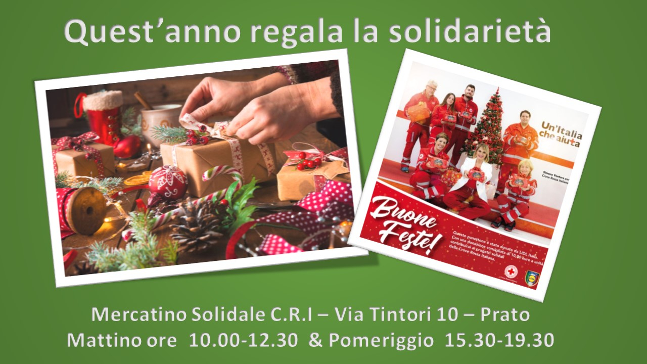 Mercatino Solidale C.R.I. - Via Tintori 10 - Prato