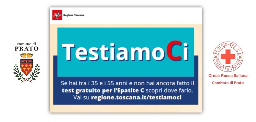 Test Gratuito  HCV Prato - 26 Maggio 2024 ore 14-19 Piazza del Comune