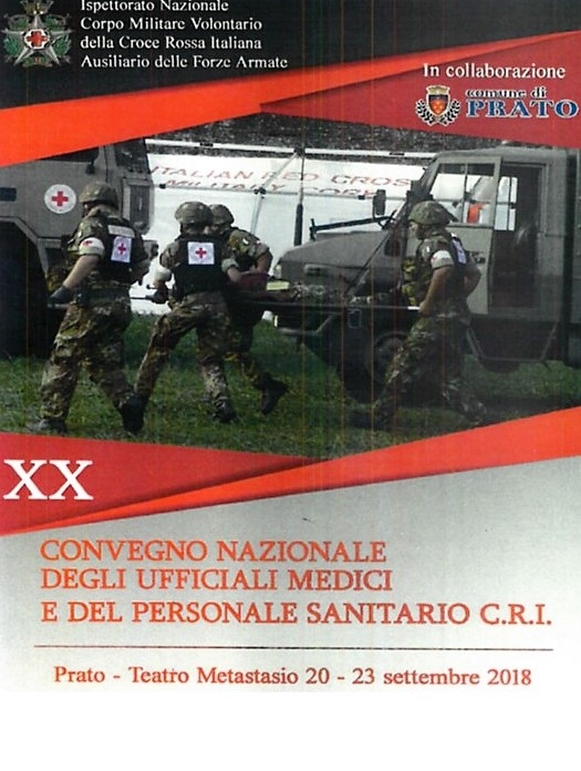 A Prato il XX Convegno nazionale degli Ufficiali Medici e del Personale Sanitario della Croce Rossa Italiana