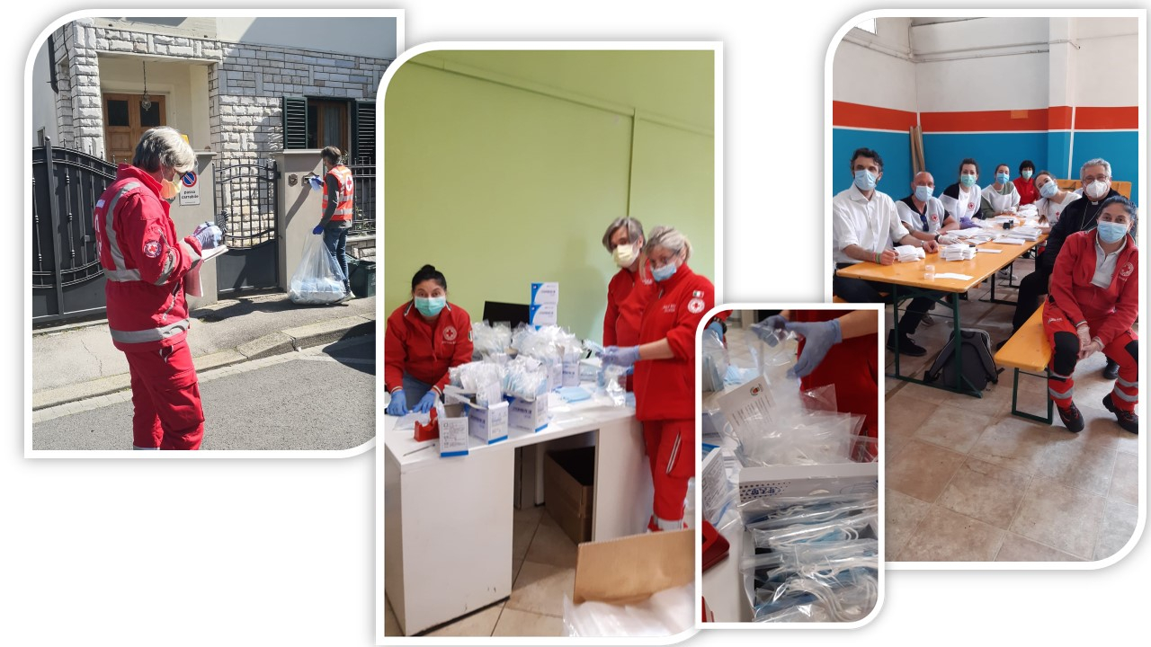 La C.R.I. di Prato e la Protezione Civile