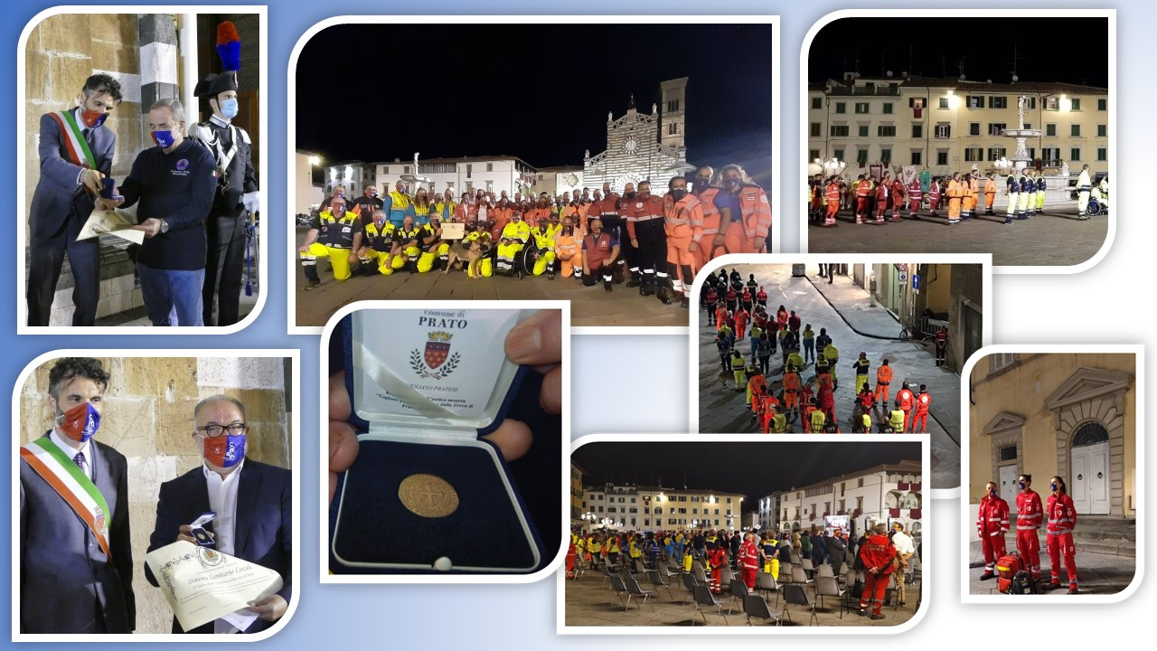8 settembre -  Prato -  Corteggio Storico speciale per dire grazie alla Protezione civile e alla sanità locale