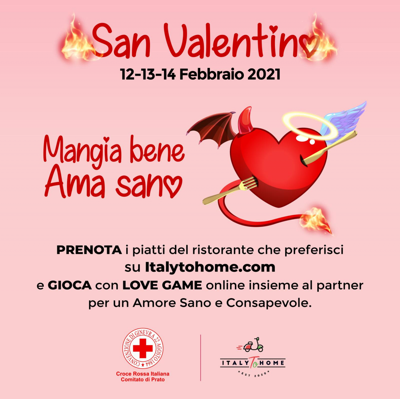 12 -13 - 14 febbraio San Valentino 2021