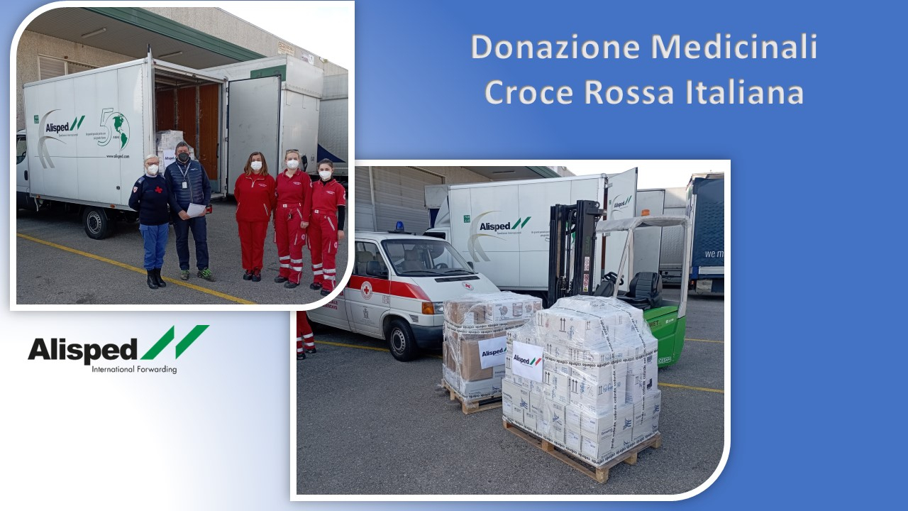 ALlSPED Spa Prato - Donazione Farmaci e Presidi Emergenza Ucraina