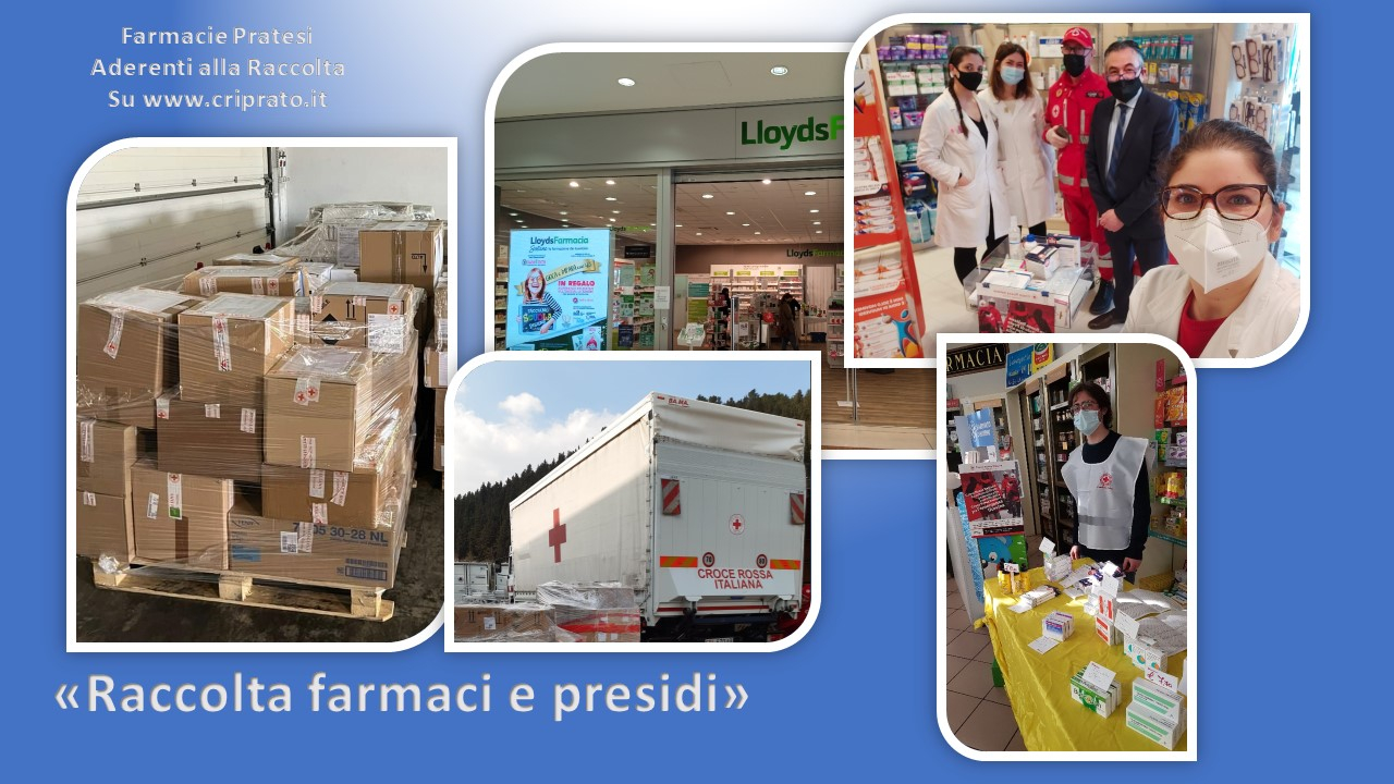 Raccolta farmaci -  1°consegna per la spedizione