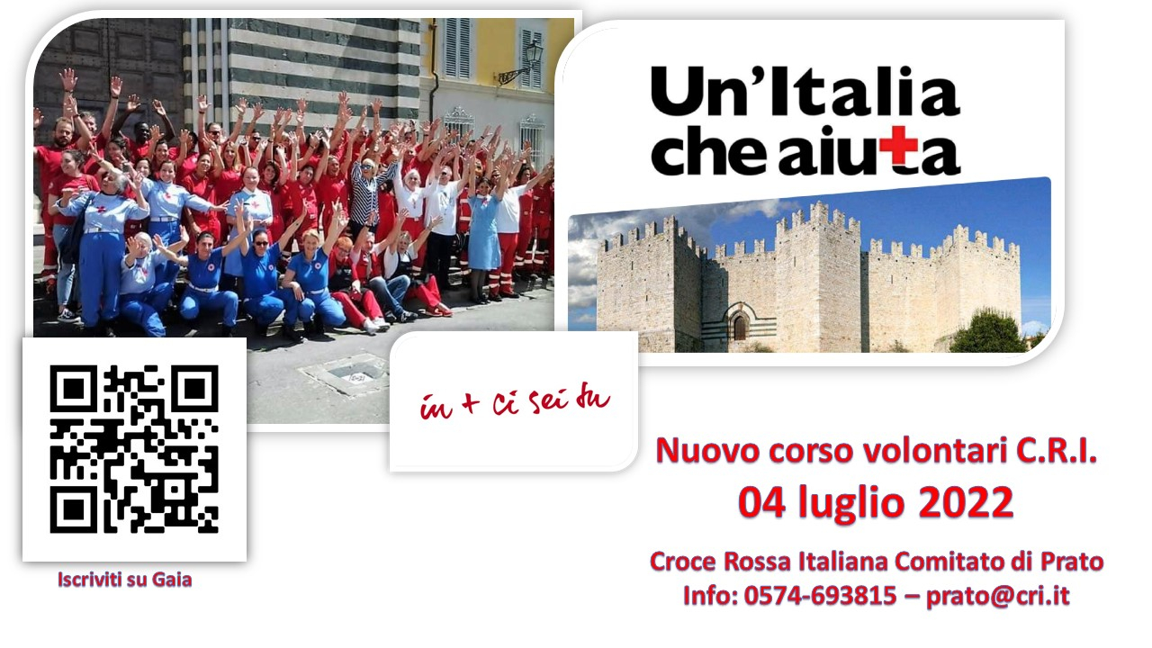 Diventa anche tu un Volontario CRI !