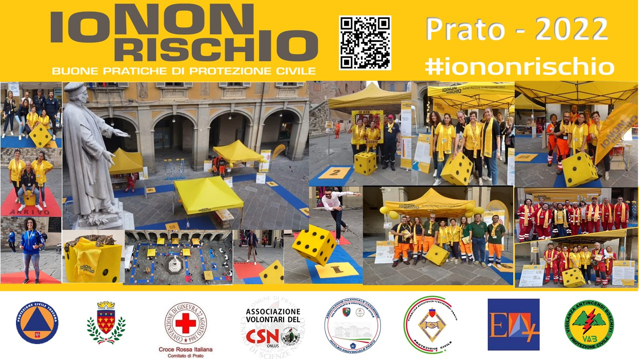 15 Ottobre  - Io Non Rischio -  Prato Piazza del Comune