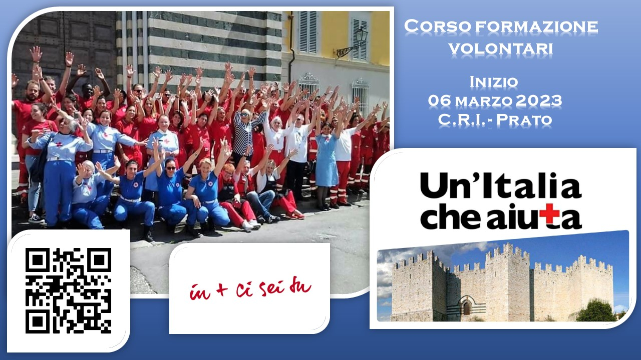 Corso formazione volontari CRI 06 marzo 2023