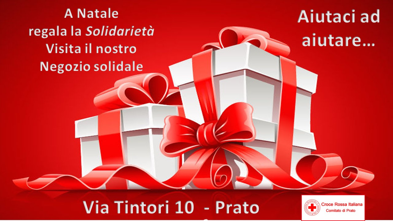 Negozio Solidale della Croce Rossa di Prato - Via Tintori 10  - Prato