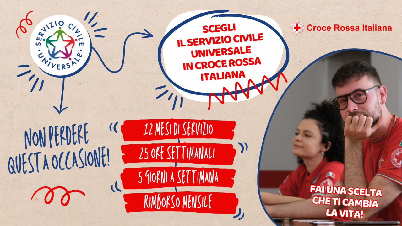 Servizio civile in CRI  a Prato anno 2024