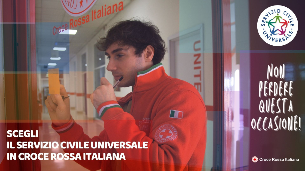 8 POSTI - Servizio civile in CROCE ROSSA  a Prato - Avvio Selezioni