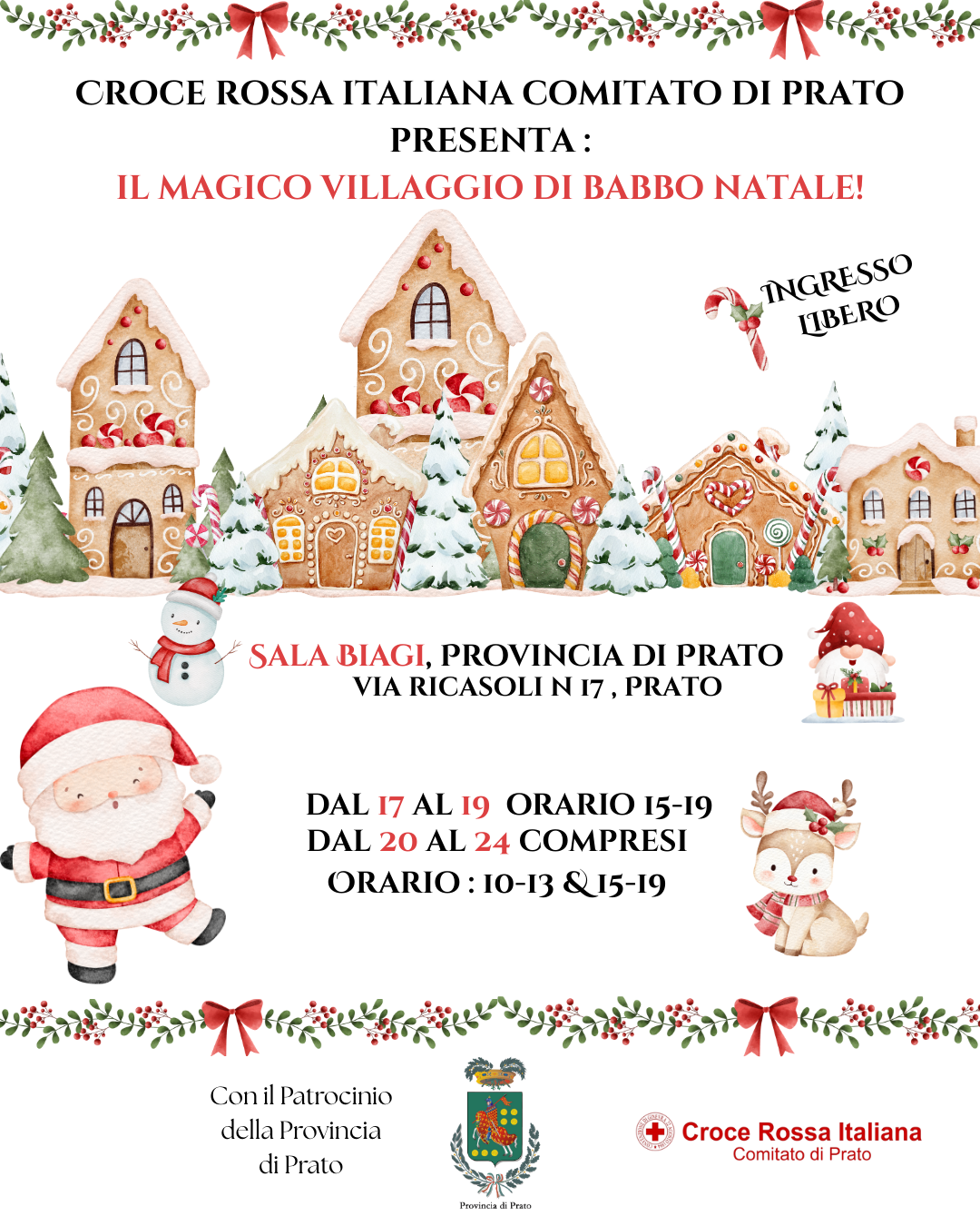 “IL MAGICO VILLAGGIO DI BABBO NATALE”