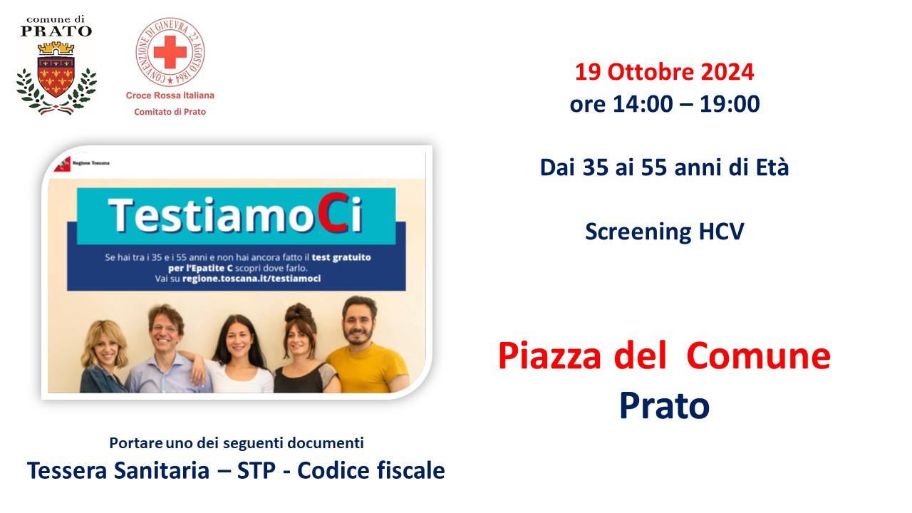 Screening Piazza del Comune - Prato
