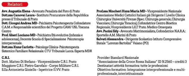 Relatori - Presentazione - ECM